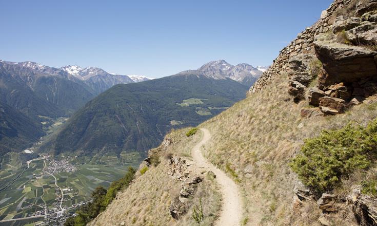 Blick auf Latsch