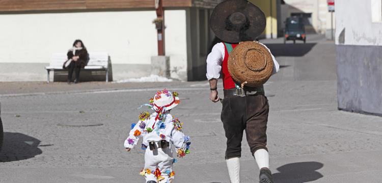Traditioneel Zusslrennen in Prad