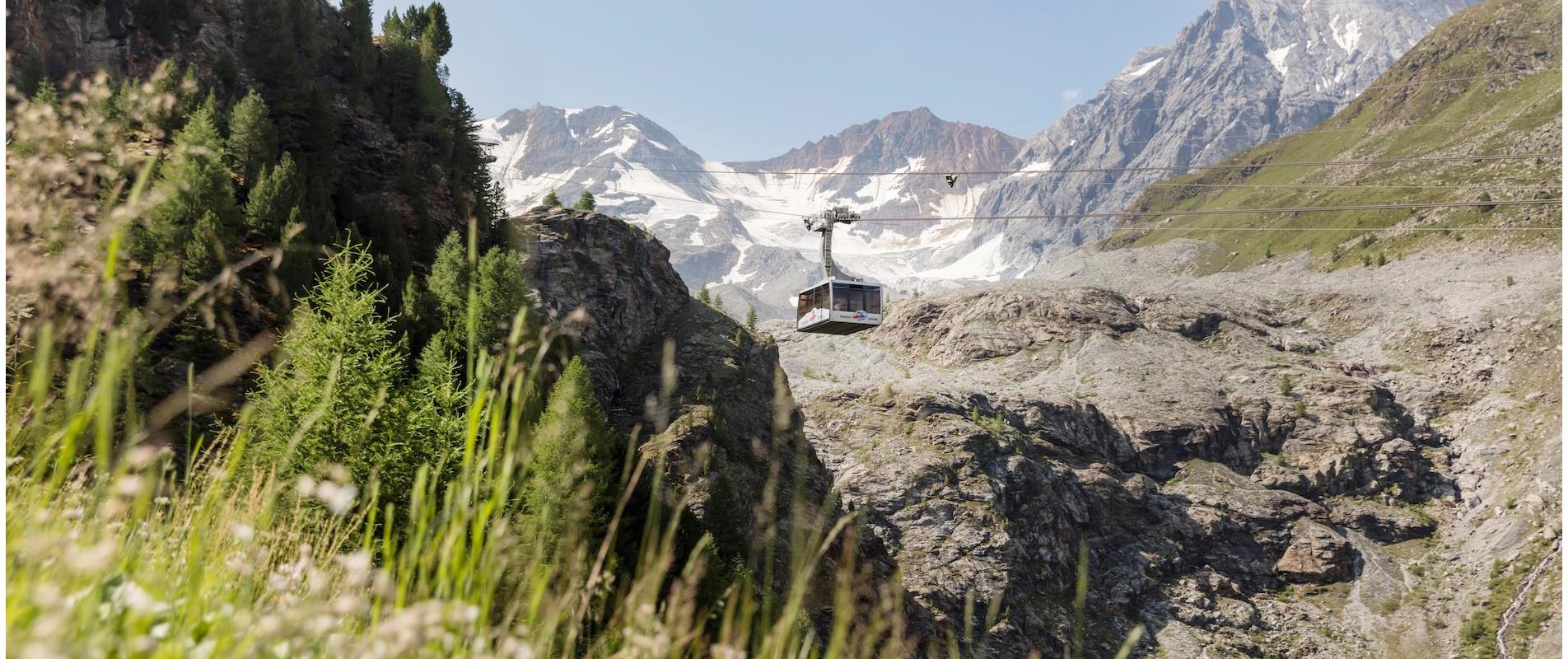 Eine Seilbahn