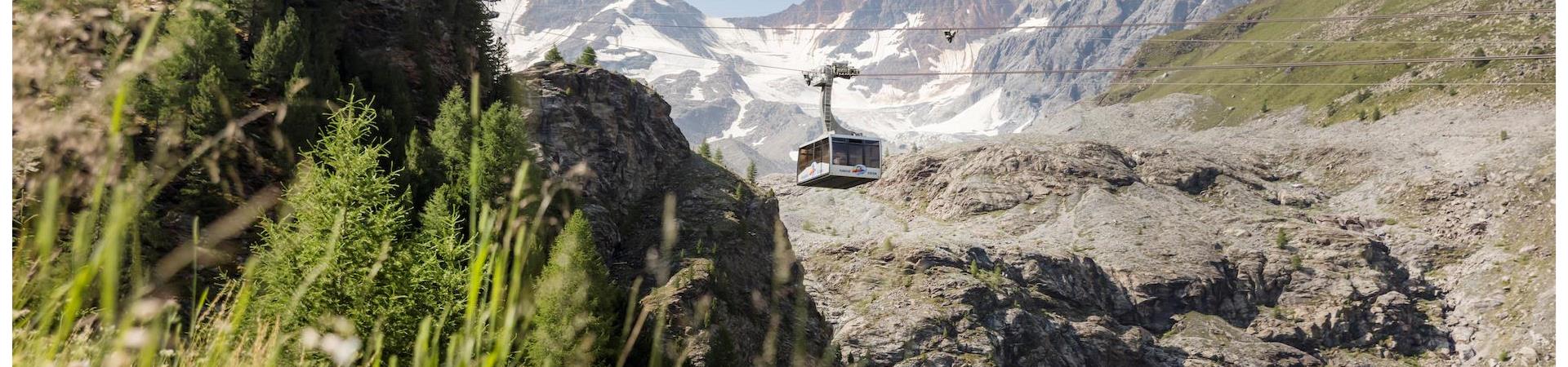 A cable car