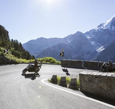 Mit dem Motorrad zum Stilfserjoch