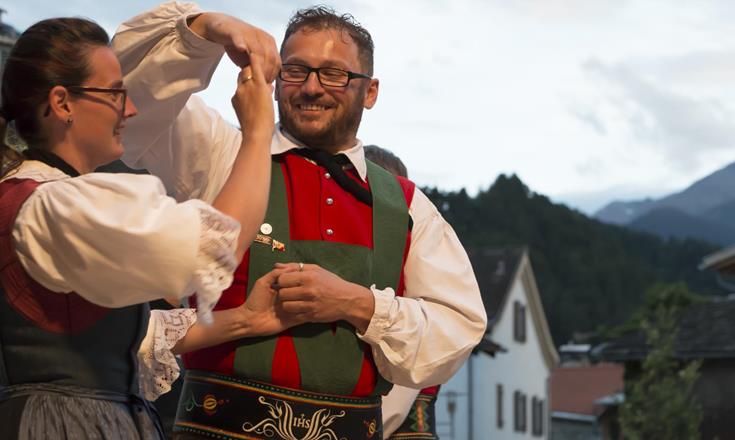 Ein Tanzpaar