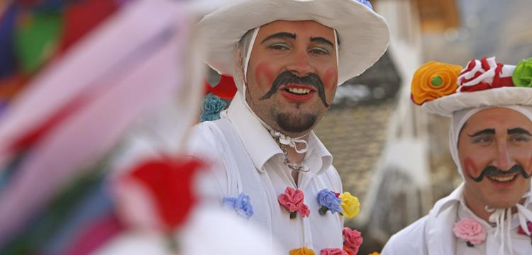 Dressed-up men