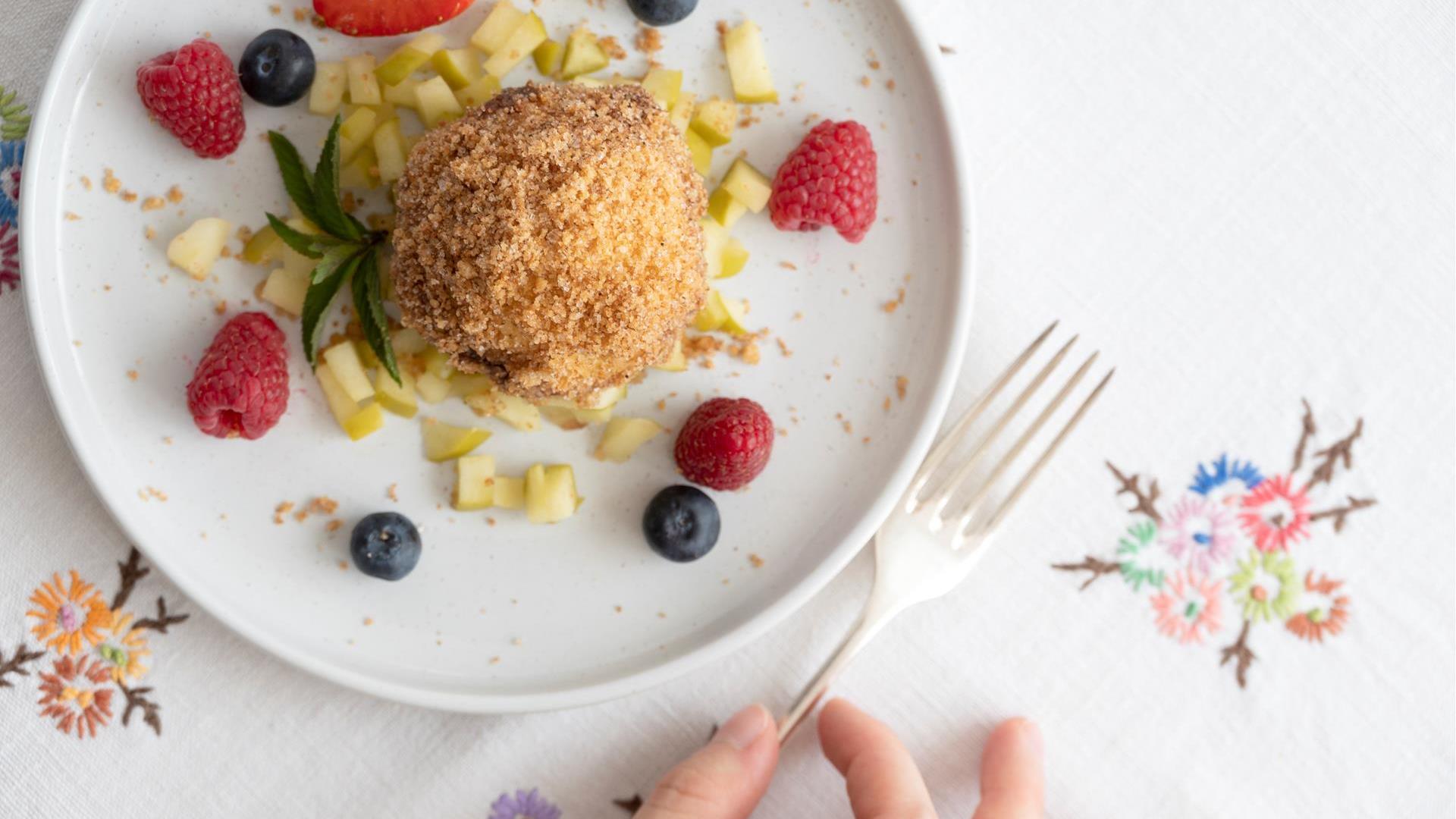 Recipes from Venosta Valley in South Tyrol - Apricot Dumplings - Apricot Dumplings